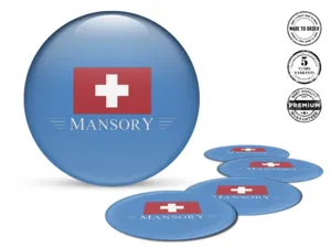 Mansory Raddekal Ausgabe Rennsport-Silikon-Aufkleber